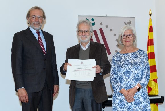 El CECAS es galardonado con el Premio Ramon de Teserach de l’Acadèmia de Metges