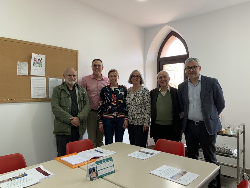 Visita del secretari general i del secretari d’Afers Socials i Famílies de Drets Socials de la Generalitat a la Comunitat Terapèutica de dones de Tarragona