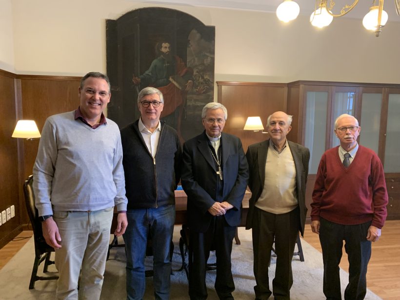 El Arzobispo de Tarragona recibe a la Fundación CECAS
